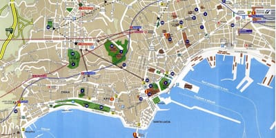 Napoli ਸ਼ਹਿਰ ਦਾ ਨਕਸ਼ਾ